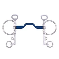 Bombers Pelham 55 Bomber Blue Bit W/ Swivel