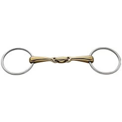Sprenger CU Plus Loose Ring Double Jointed Snaffle Bit - 18 Mm