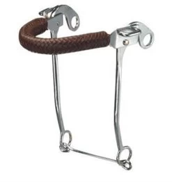 Metalab Braided Leather Hackamore