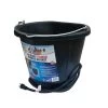 Heated Flat Back Rubber Water Bucket 18 Qt -Horse Supplies Store 28296