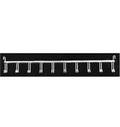 Supra 10 Hook Bridle Rack