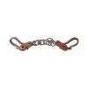 Copper Canyon Harness Leather Flat Curb Chain -Horse Supplies Store 31006