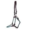 Shedrow Rope & Leather Halter -Horse Supplies Store 46632