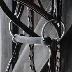 EvoEq Loose Ring Flexible Rubber Mullen Mouth Bit