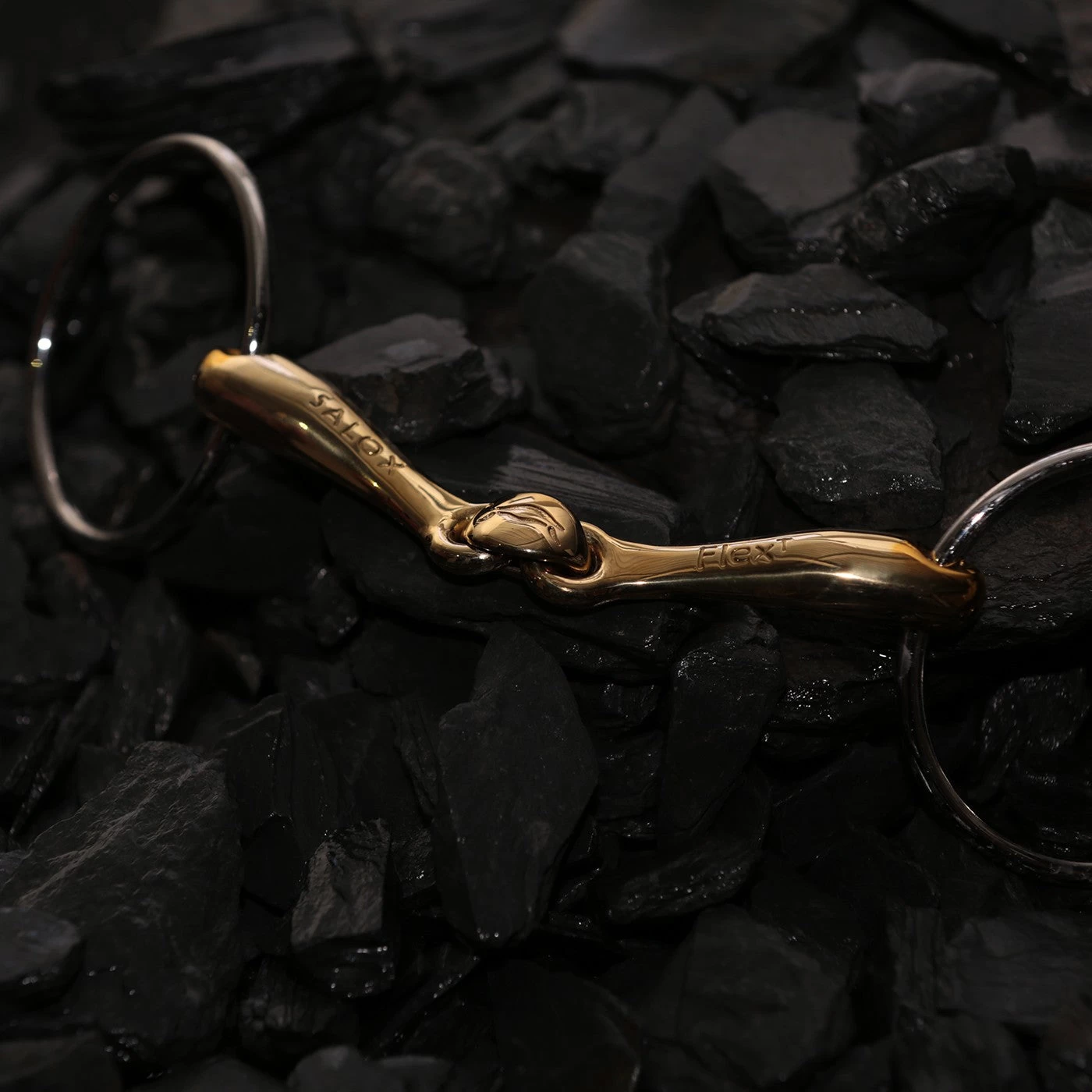 Neue Schule Loose Ring Turtle Tactio Flex Snaffle Bit - 16 Mm 4 Neue Schule Loose Ring Turtle Tactio Flex Snaffle Bit - 16 Mm - Image 2