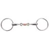 EvoEq Double Jointed Loose Ring Snaffle Bit W/ Copper Roller 1 EvoEq Double Jointed Loose Ring Snaffle Bit W/ Copper Roller -Horse Supplies Store 54464