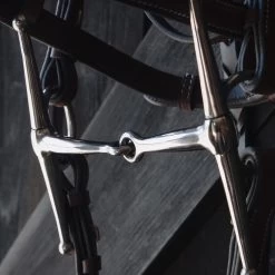 EvoEq Full Cheek Snaffle Bit -Horse Supplies Store 56028