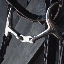 EvoEq Eggbutt French Link Snaffle Bit 7 EvoEq Eggbutt French Link Snaffle Bit -Horse Supplies Store 56033