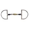 EvoEq Hunter Dee Blue Alloy W/ Roller Link Bit 1 EvoEq Hunter Dee Blue Alloy W/ Roller Link Bit -Horse Supplies Store 56046