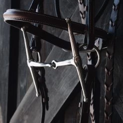 EvoEq Full Cheek Snaffle Bit -Horse Supplies Store 56493