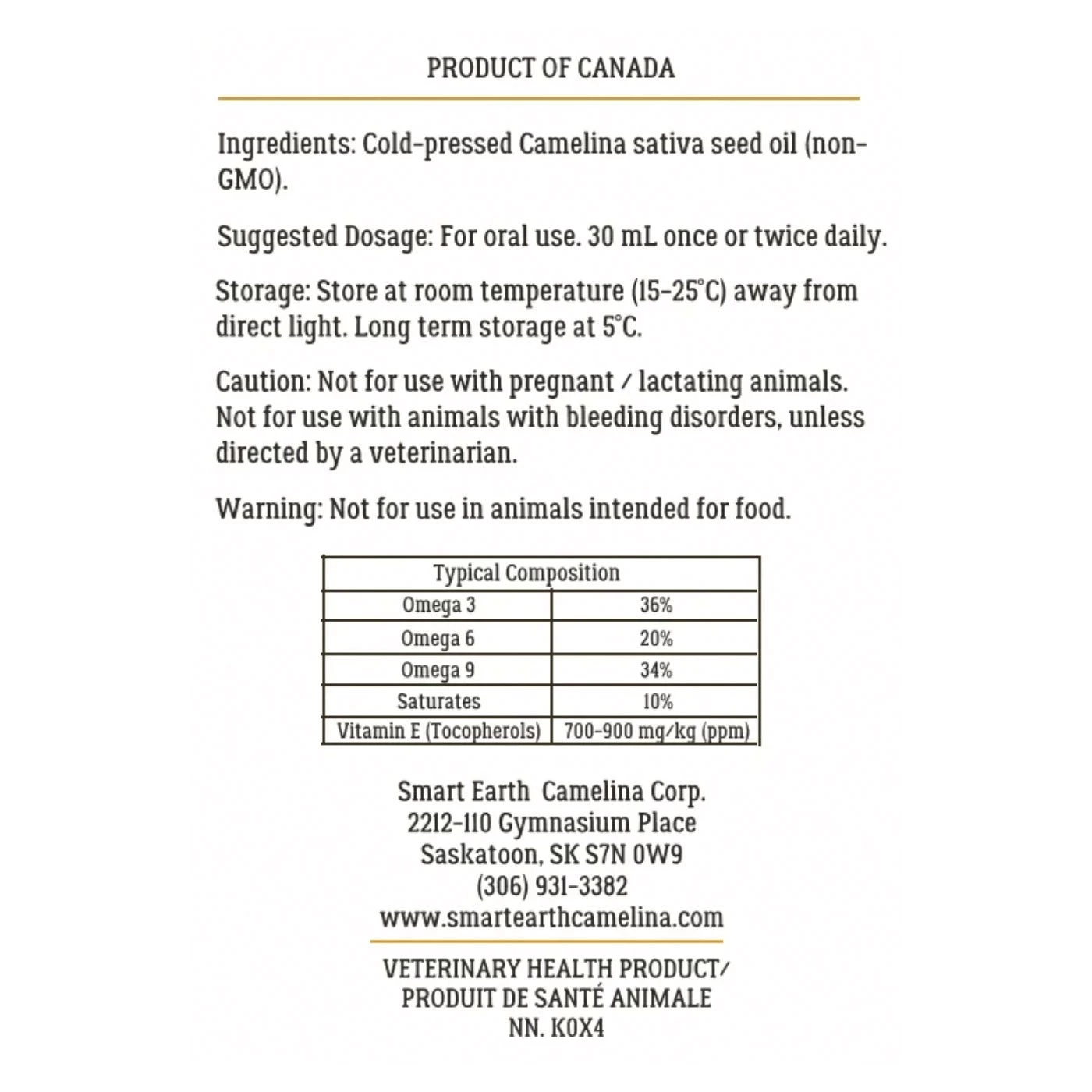 Smart Earth Camelina Oil 13.25L Horse Supplement 4 Smart Earth Camelina Oil 13.25L Horse Supplement - Image 2