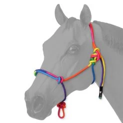 Tough1 Multi-Colored Miniature Rope Halter