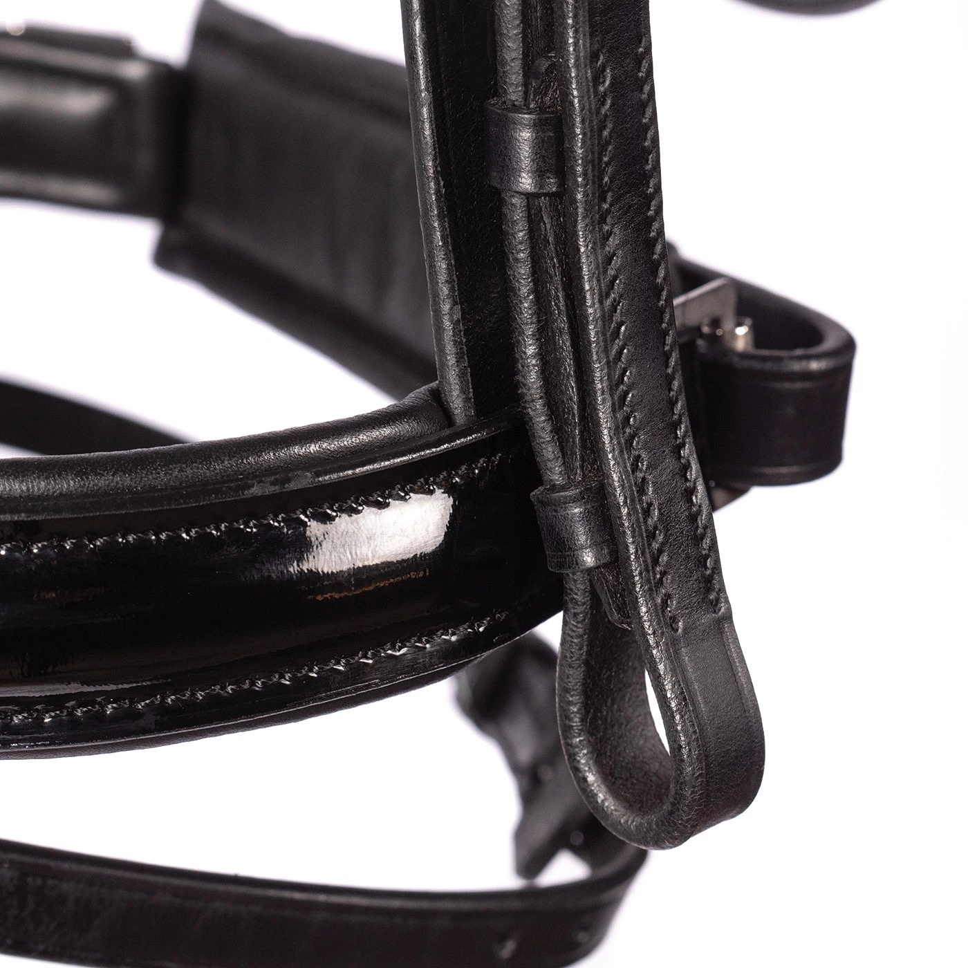 FFE Couture Patent Dressage Snaffle Bridle 6 FFE Couture Patent Dressage Snaffle Bridle - Image 4