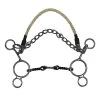 Metalab Hackamore W/ Upside Down Bit -Horse Supplies Store 64362