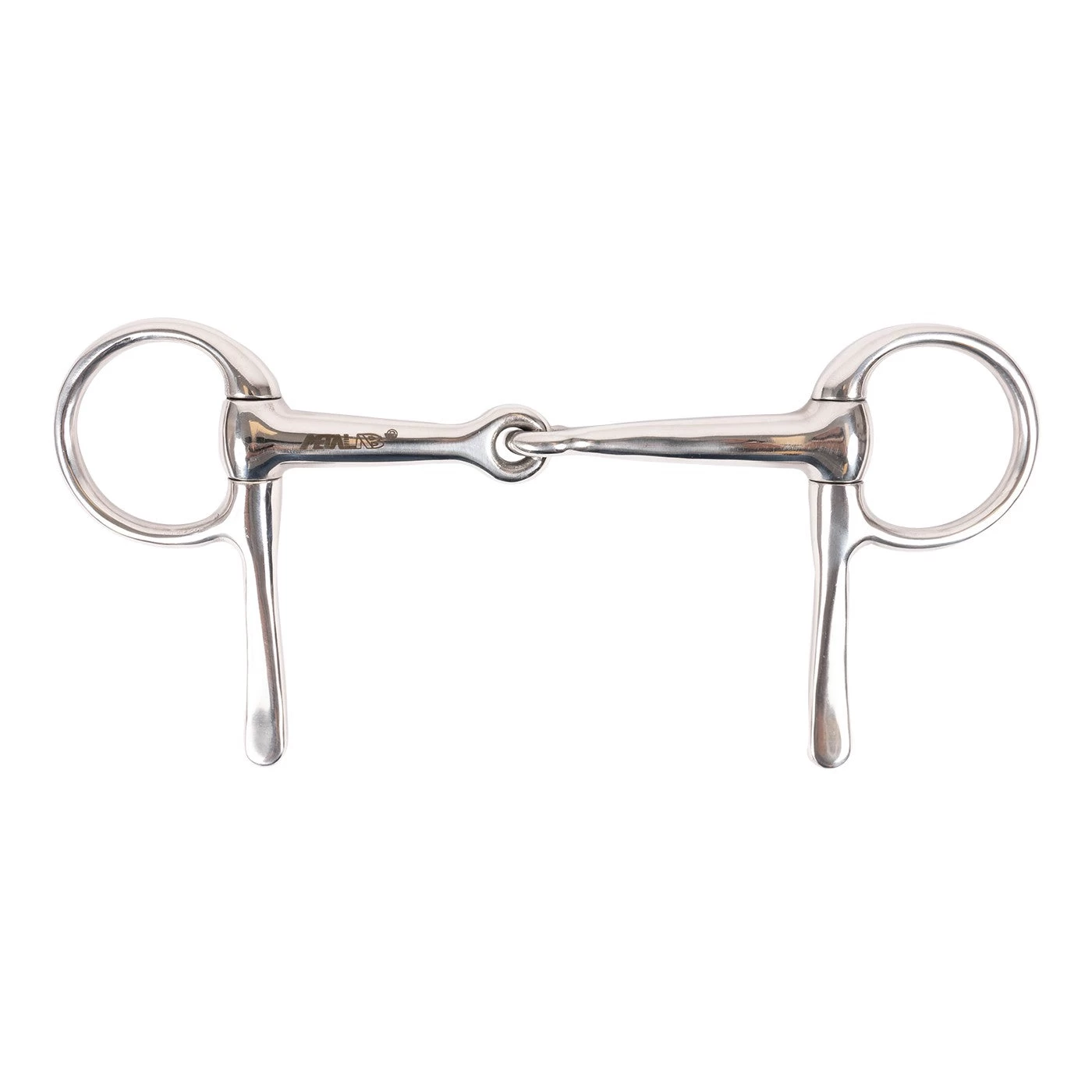 Metalab Stainless Steel Half Cheek Snaffle Bit 3 Metalab Stainless Steel Half Cheek Snaffle Bit