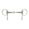 Metalab Stainless Steel Half Cheek Swedish Snaffle Bit -Horse Supplies Store 65579