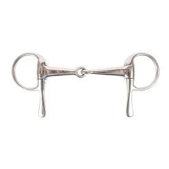 Metalab Stainless Steel Half Cheek Swedish Snaffle Bit