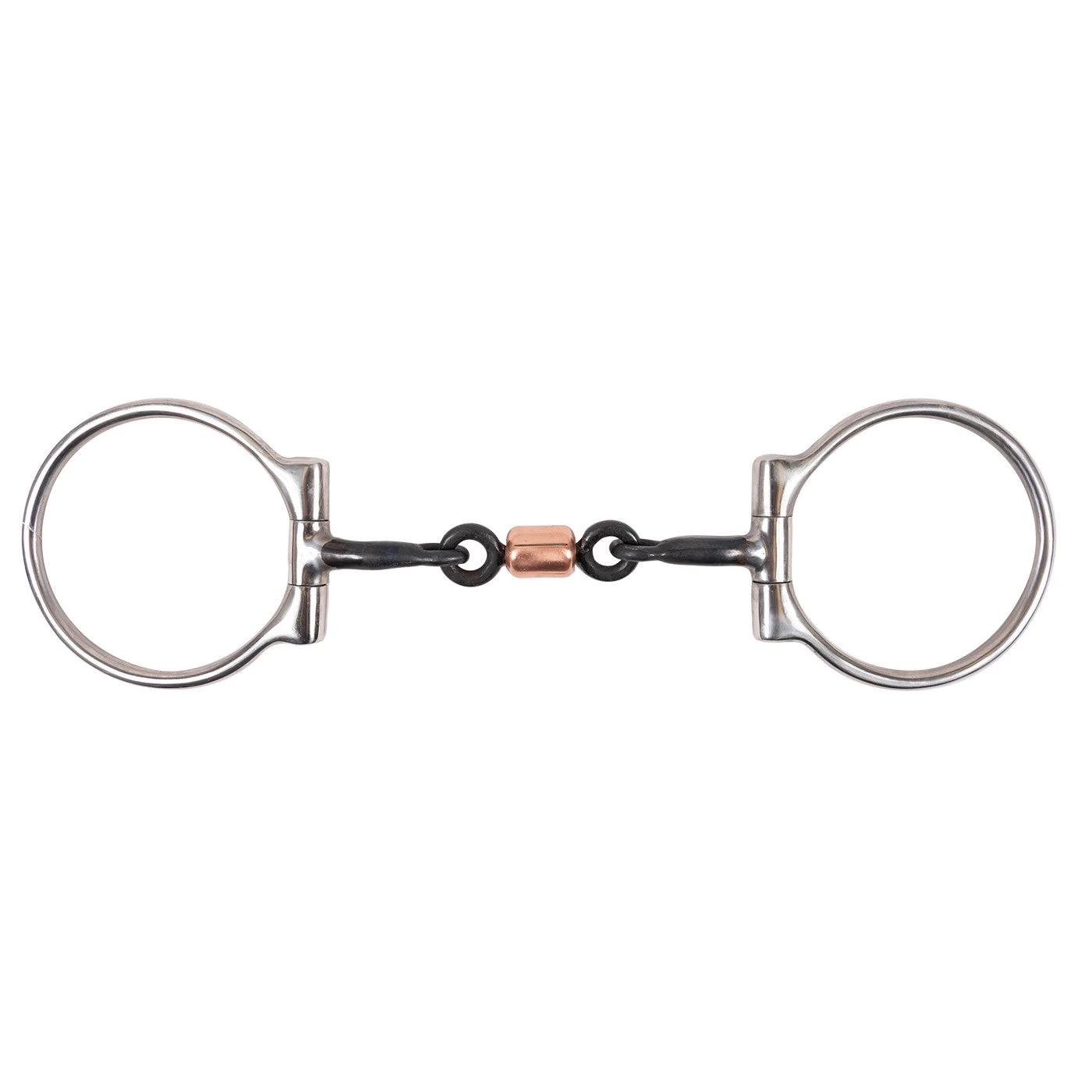 Antique Offset Dee Ring Bit W/ Copper Roller 3 Antique Offset Dee Ring Bit W/ Copper Roller