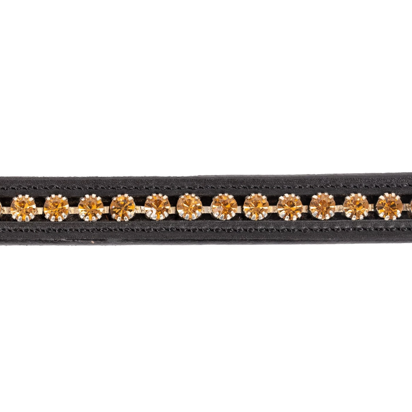 Val Du Bois Yellow Crystal Browband 4 Val Du Bois Yellow Crystal Browband - Image 2