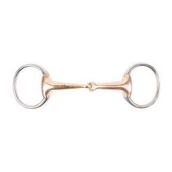 Metalab Eggbutt Copper Snaffle Bit
