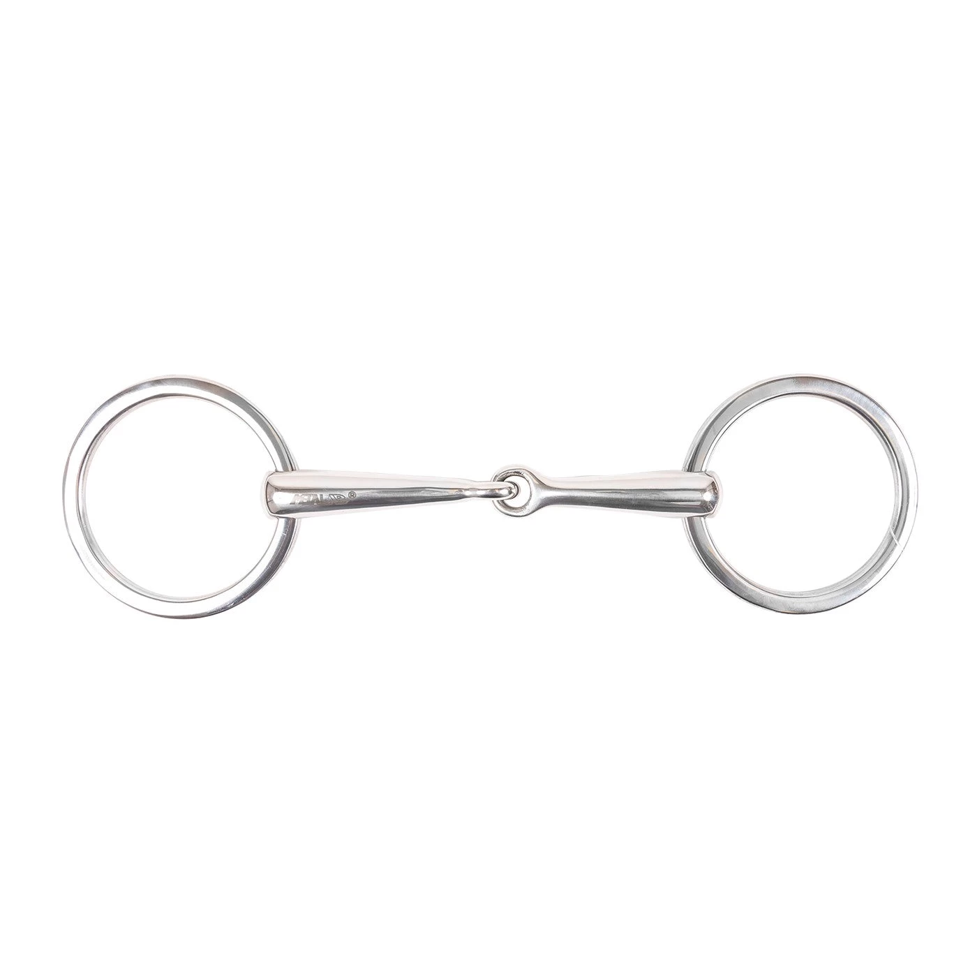 Metalab Loose Ring Snaffle W/ Flat Rings 3 Metalab Loose Ring Snaffle W/ Flat Rings