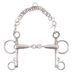 Metalab Hollow Mouth French Link Pelham Bit