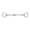 Metalab Twisted Overcheck Snaffle Bit -Horse Supplies Store 66678