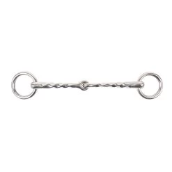 Metalab Twisted Overcheck Snaffle Bit