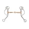 Metalab Copper Dee Ring Training Bit - 6 3/4 In. Cheeks