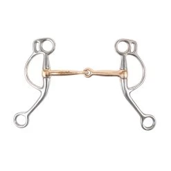 Metalab Copper Dee Ring Training Bit - 6 3/4 In. Cheeks