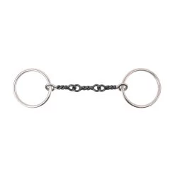 Metalab Sweet Iron Loose Ring Chain Link Snaffle Bit