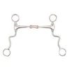 Metalab Double Jointed Transition Bit W/ Copper Wrap - 6 3/4 In. Cheeks -Horse Supplies Store 66689