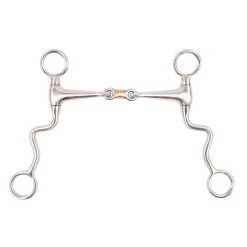 Metalab Double Jointed Transition Bit W/ Copper Wrap - 6 3/4 In. Cheeks