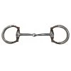 Metalab Antique Copper Offset Dee Ring Bit W/ Overlay -Horse Supplies Store 68242