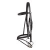 Val Du Bois Padded Dressage Bridle W/ Removable Flash -Horse Supplies Store 68313