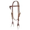 Copper Canyon Harness Leather Futurity Knot Headstall W/ Ties -Horse Supplies Store 69002