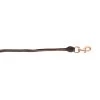 Shedrow Rose Gold Nylon & Leather Lead -Horse Supplies Store 72728