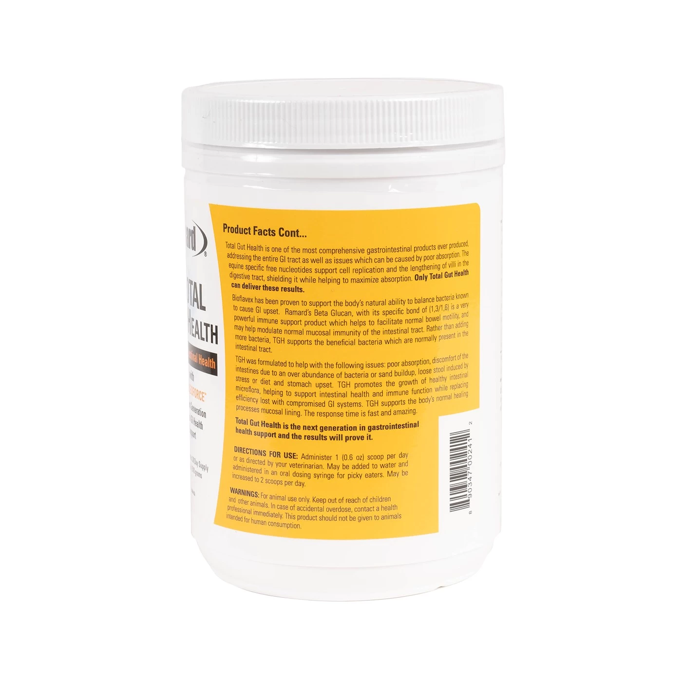 Ramard Total Gut Health Horse Supplement 1.12lb 4 Ramard Total Gut Health Horse Supplement 1.12lb - Image 2