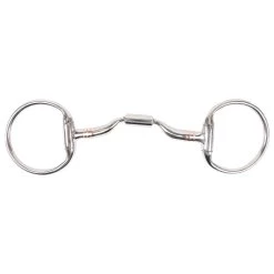 EvoEq Eggbutt Low Port Bit W/ Roller