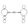 EvoEq Loose Ring French Link Elevator Bit -Horse Supplies Store 73665