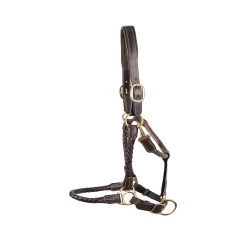 Val Du Bois Braided Leather Halter