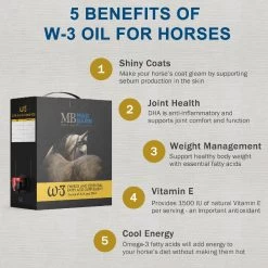 Mad Barn W3 Oil 5 L -Horse Supplies Store 75783