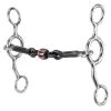 Reinsman Junior Cow Horse Bit W/ Dog Bone Roller 2 Reinsman Junior Cow Horse Bit W/ Dog Bone Roller -Horse Supplies Store 77007
