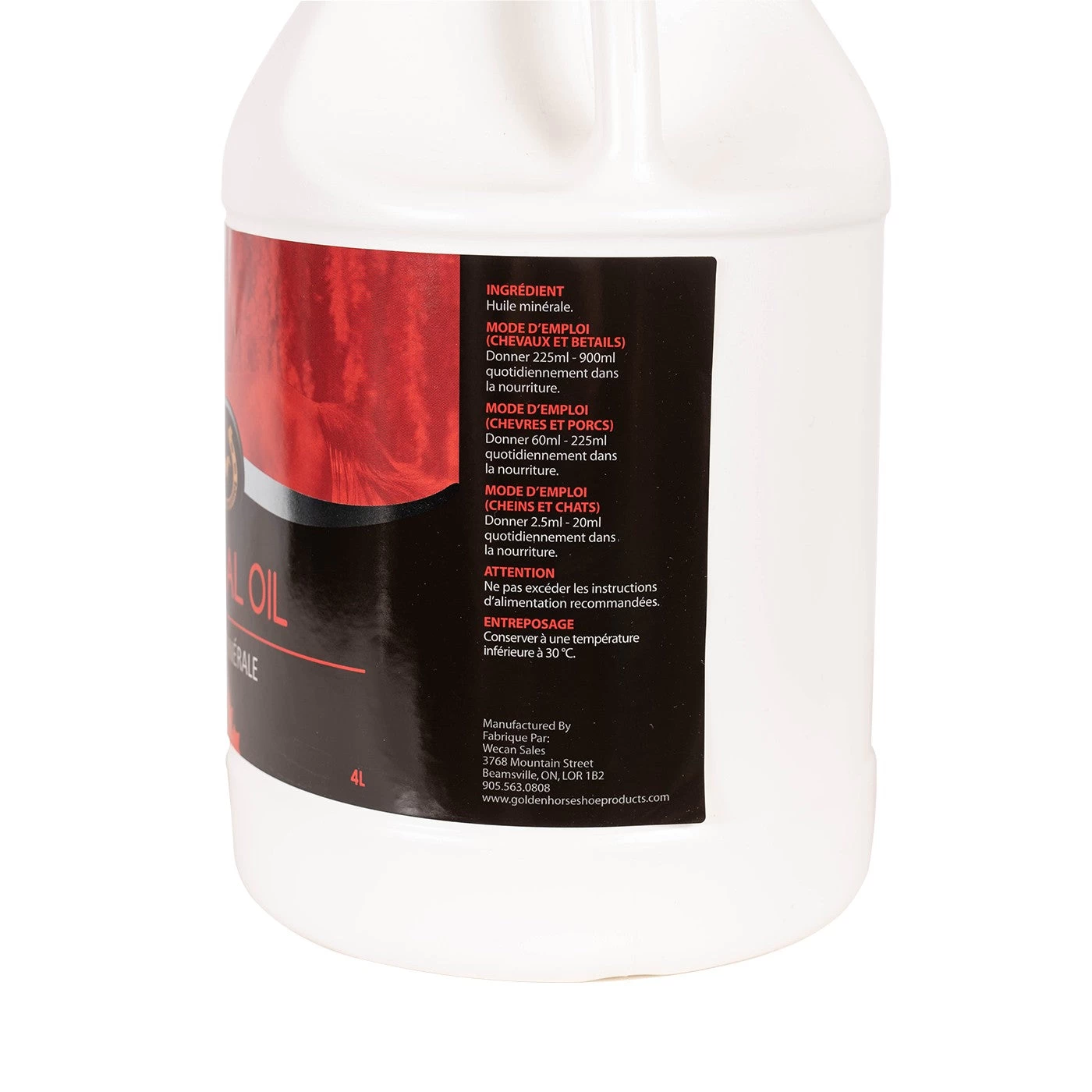 Golden Horseshoe Mineral Oil 4 L 4 Golden Horseshoe Mineral Oil 4 L - Image 2
