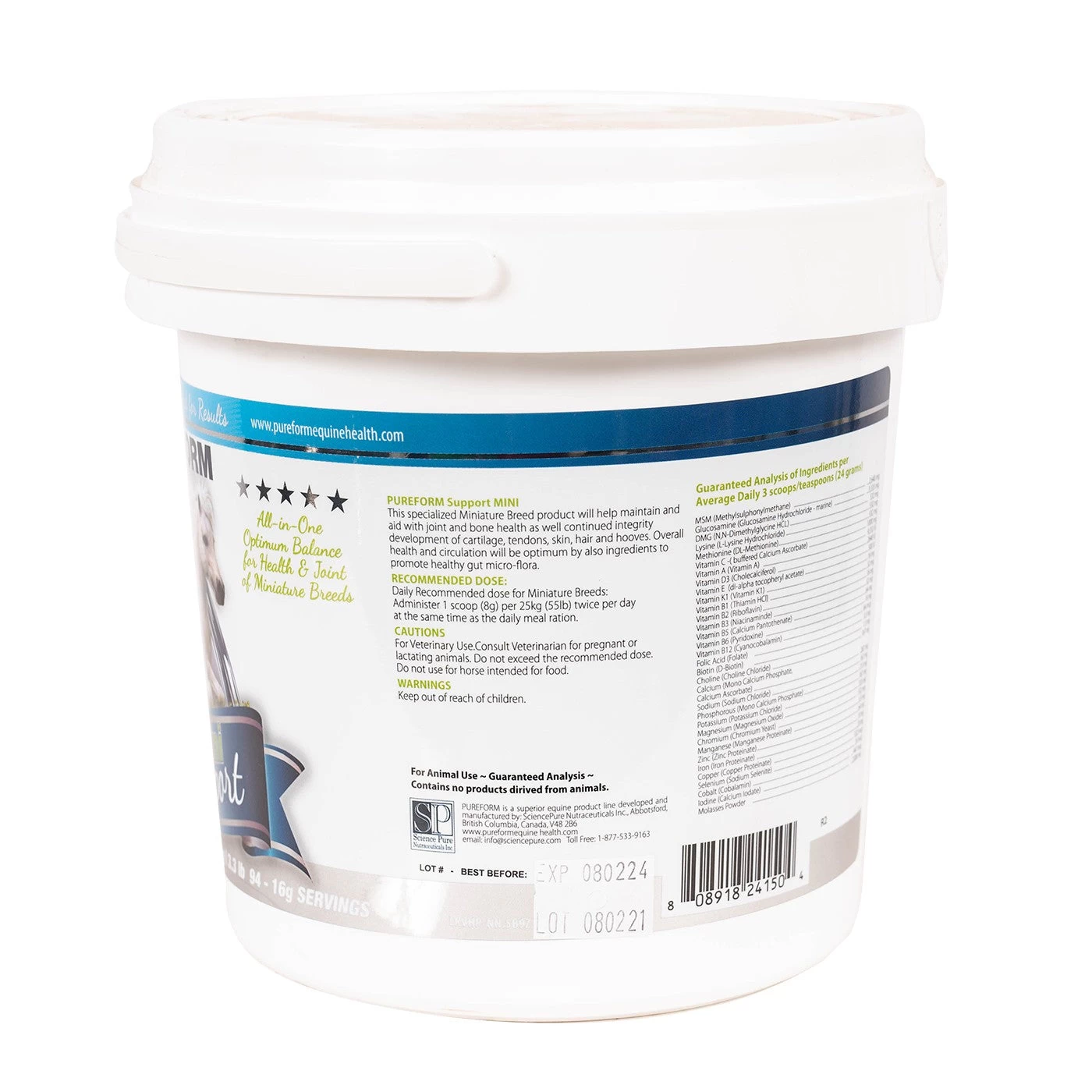 Pureform Full Support Mini 1.5 Kg 4 Pureform Full Support Mini 1.5 Kg - Image 2