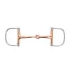 EvoEq Racing Dee Copper Snaffle Bit -Horse Supplies Store 83733
