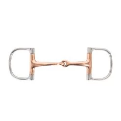 EvoEq Racing Dee Copper Snaffle Bit