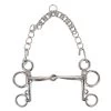 EvoEq Short Shank Tom Thumb Single Jointed Pelham Bit -Horse Supplies Store 84484