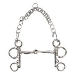 EvoEq Short Shank Tom Thumb Single Jointed Pelham Bit