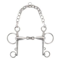 EvoEq Hollow Mouth French Link Pelham Bit